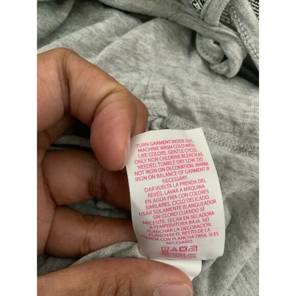 No Boundaries Juniors Women Ringer Tee with Mask Top Shirt Size XL - NWT - Picture 6 of 7